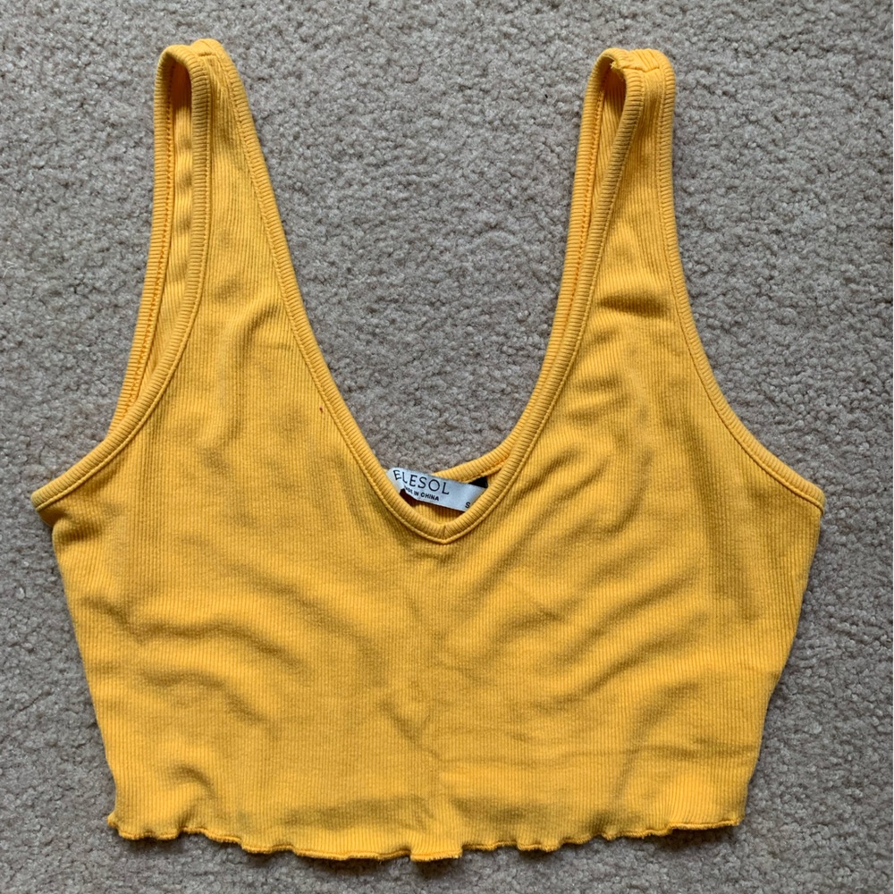 Crop tank tops set